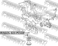 Кольцо уплотнительное кроншт. масляного фильтра VAG/TOYOTA