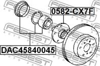 Подшипник-ступица пер.MAZDA CX-7/CX-9 07-&gt