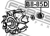 FEBEST B8-85D Подшипник генератора NISSAN/HONDA/MITSUBISHI
