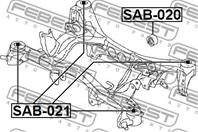 Сайленблок задней балки