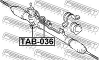 Опора рулевой рейки tab-036