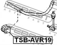 TSBAVR19_втулка стабилизатора заднего! Toyota Ave
