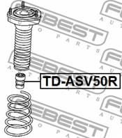 Отбойник заднего амортизатора