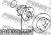 Ступица 0182-sxv20a48r