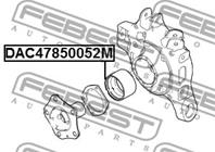 Подшипник ступицы передний dac47850052m