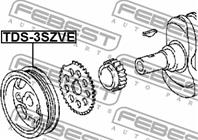 Шкив коленвала 3szve Шкив коленвала 3szve