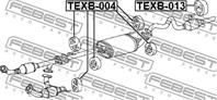 Подвеска глушителя texb-004