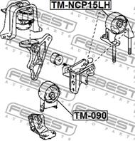 Опора двигателя tm-ncp15lh