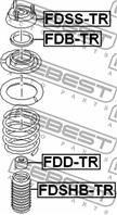 Пыльник амортизатора передний ford transit fy 2000-2006 fdshb-tr