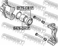 Ремкомплект суппорта тормозного переднего