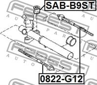 0822G12_тяга рулевая! Subaru Forester 2.0/2.5 08&gt