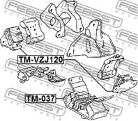 Опора двигателя tm-vzj120