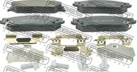 К-кт колодки пер geely emgrand x7 14-