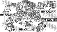Опора двигателя Re HONDA ACCORD CU 08-12