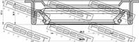 Сальник привода 38.2x56.25x9.1x17.1