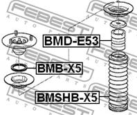 Отбойник амортизатора передний bmw x5 e53 1999-2006 bmd-e53