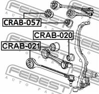 Сайлентблок переднего верхнего рычага