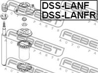DSSLANF_опора амортизатора переднего левого! Daew