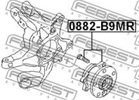 Подшипник-ступица зад.SUBARU TRIBECA 2004-