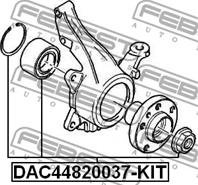 Подшипник ступицы комплект peugeot 806 94-02