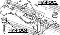 FEBEST FM-FOC5 Сайлентблок подрамника задний FORD FOCUS II