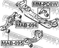 Опора дифференциала mab-096