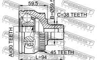 Шрус 1710-099a45