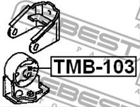 Опора двигателя Toyota Carina AT190/AT191 1.6/1.8