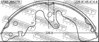 Барабанные тормозные колодки 0702JB627R от фирмы FEBEST
