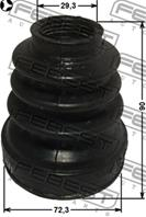 Пыльник шрус внутренний комплект 72.3x90x29.3