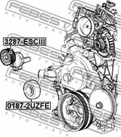Ролик натяжной