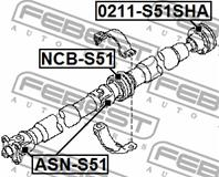 Крестовина карданного вала 28x78