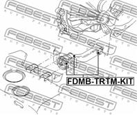 Сайлентблок опоры двигателя компл ford transit fy 2000-2006 fdmb-trtm-kit Сайлентблок опоры двигателя компл ford transit fy 2000-2006 fdmb-trtm-kit