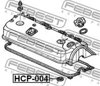 FEBEST HCP-004 Кольцо уплотнительное свечного колодца HONDA CIVIC 95-01