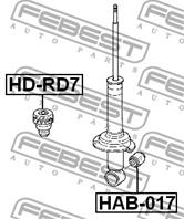 Отбойник амортизатора hd-rd7
