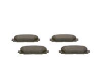 Колодки тормозные дисковые 0986494198 от производителя BOSCH