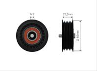 Ролик п/клин. ремня A.Romeo  FI 500  Bravo  Punto