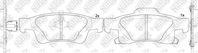 Колодки тормозные дисковые передние PN0834 от фирмы NiBK