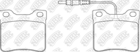 Колодки тормозные дисковые PN0265W от компании NiBK