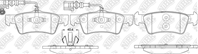 Колодки тормозные дисковые PN0611W от производителя NiBK