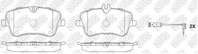 Колодки тормозные дисковые PN0199W от производителя NiBK