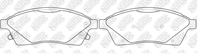 Колодки тормозные дисковые PN51006 от фирмы NiBK