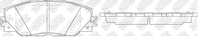 PN1530-NIBK_!колодки дисковые п. Toyota RAV4 2.0VVT-i/2.2D-4D 06&gt