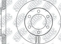 Диск тормозной