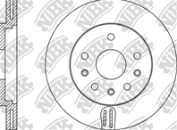 Диск тормозной NiBK RN1392