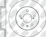 Диск тормозной NiBK RN1693