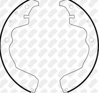 Колод. торм. бар. NIBK FN0704