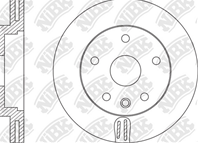 Диск тормозной NiBK RN1589