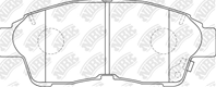 PN1322-NIBK_!колодки дисковые п. Toyota Camry 2.2 92-96/Corolla 95-02