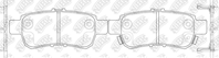 Колодки тормозные дисковые PN8810 от компании NiBK